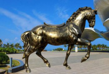 農(nóng)村小馬雕塑生產(chǎn)商，動物題材，仿真工藝