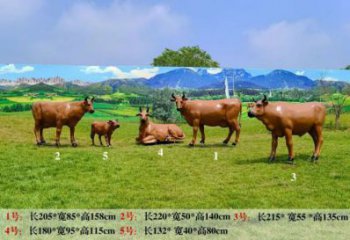 大型黃牛雕塑生產商 步行街宣傳雕塑 仿真擺件