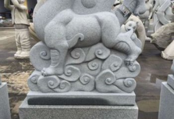 仿真白虎雕塑，拉絲海洋雕塑，抽象效果