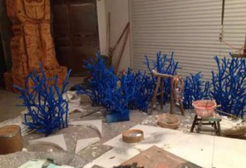 城市海草雕塑 風(fēng)景區(qū)彩繪雕塑 抽象擺件