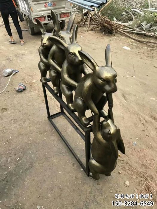 動漫老鼠雕塑，仿古動漫雕塑，仿古擺件