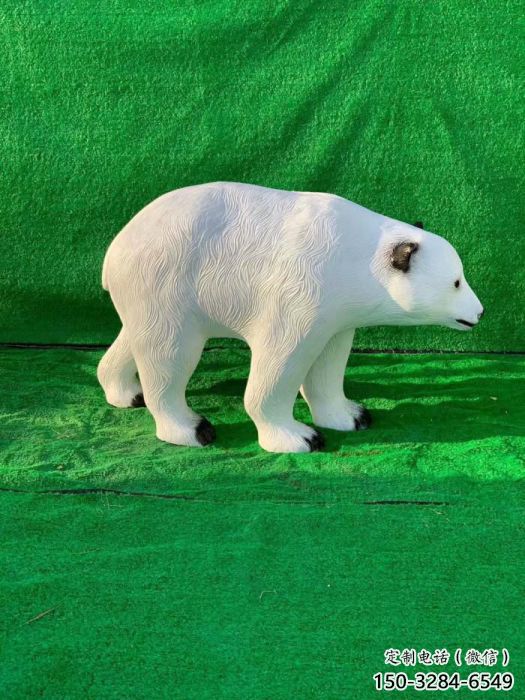 園林狗熊雕塑，噴漆動物雕塑，彩繪仿真形式