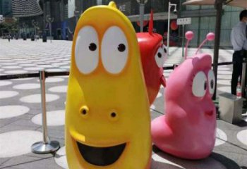 動漫蟲子雕塑，彩繪公園雕塑，仿真工藝