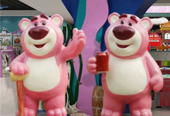 大型公園龍貓雕塑，彩繪雕塑，卡通擺件