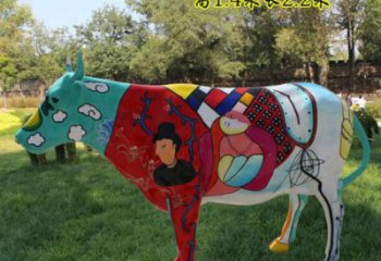 仿真公牛雕塑廠家 店門口園林雕塑 動物小品