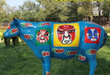 廣場公牛雕塑廠家 公園仿真雕塑 抽象擺件