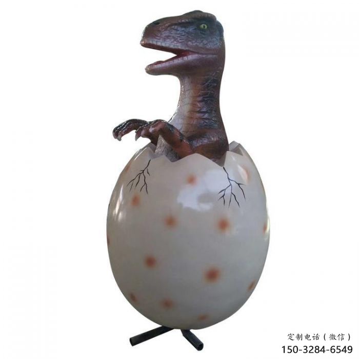 園林恐龍蛋雕塑生產(chǎn)商 田間彩繪雕塑 仿真擺件