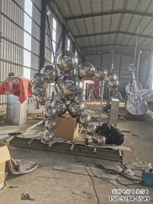 彩繪機器人雕塑