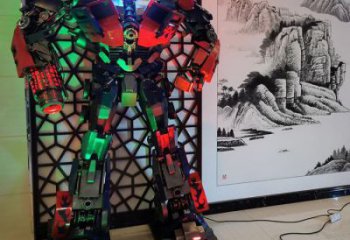 彩繪機(jī)器人雕塑