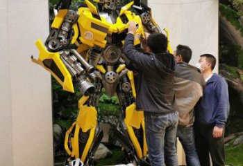 大門(mén)口機(jī)器人雕塑