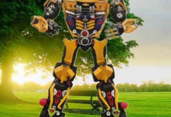 庭院機器人雕塑