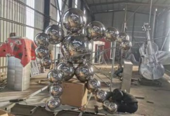 彩繪機器人雕塑