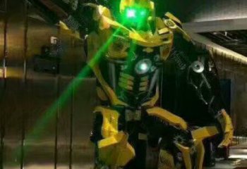 預定發光機器人雕塑