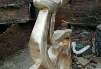 小鹿雕塑定價，街景小品，抽象銅鹿雕塑批發