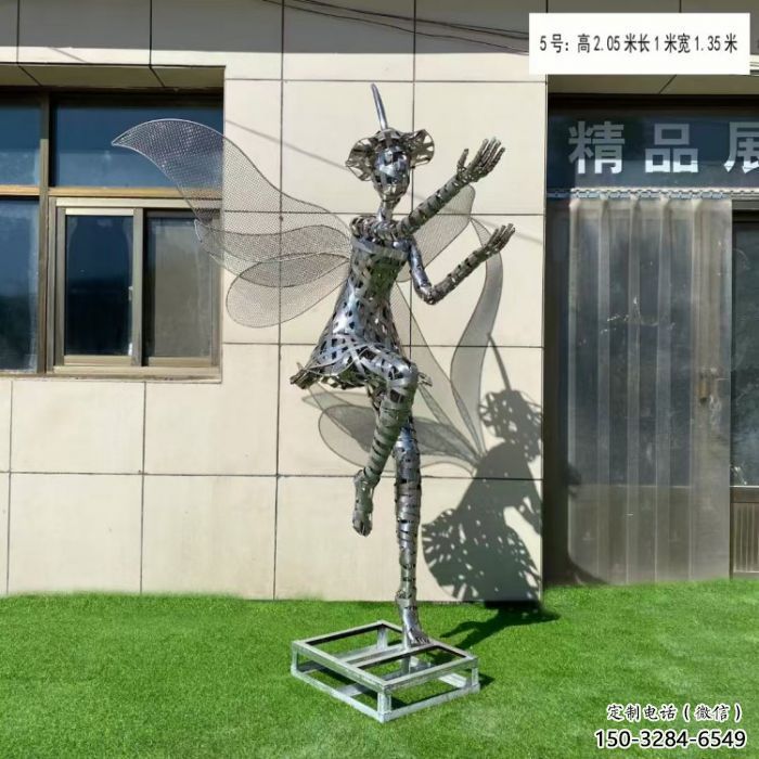 寧德現代鏤空舞者雕塑承接，歐式風格，鐵藝跳舞雕塑精選