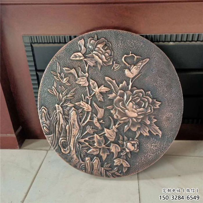 鍛銅浮雕廠家，露天雕塑，鑄銅福字浮雕訂做