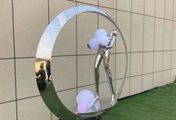 阜陽仙子雕塑展品，公園小品，景觀圓環仙子雕塑生產商