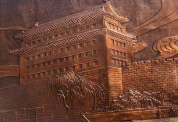 蘭州藝術浮雕精選，街道標識，景觀鍛銅浮雕指用