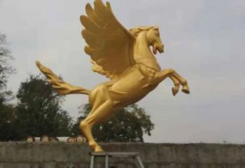 潮州園林金馬雕塑