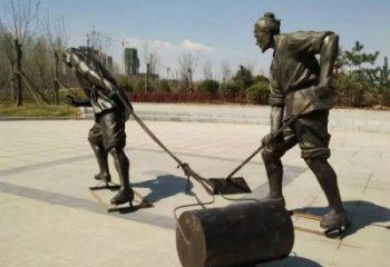 陽江民俗農夫雕塑