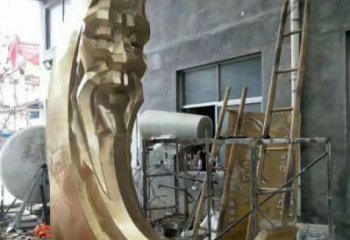 七臺河公園月老雕塑