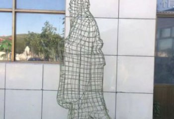 蘇州鏤空孔子雕塑服務(wù)商，景觀雕塑，鐵藝校園人物雕塑選定