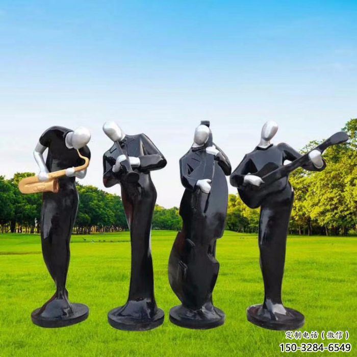 沈陽(yáng)住宅小區(qū)吹拉彈唱雕塑