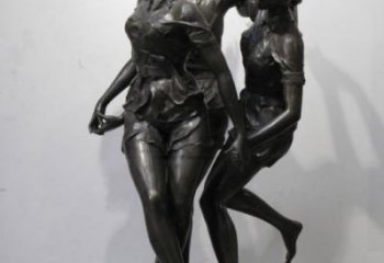 萍鄉(xiāng)住宅小區(qū)跳舞雕塑