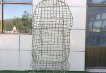 宜春鏤空孔子雕塑訂做，景區(qū)雕塑，鐵藝古代人物雕塑定價(jià)