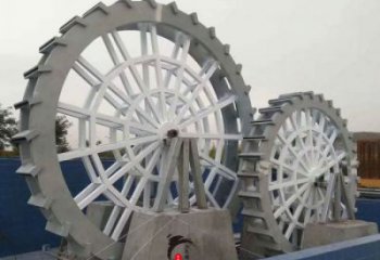 盤錦鑄造齒輪雕塑