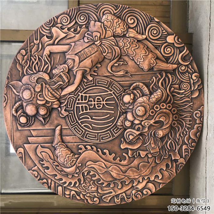 山南戶外浮雕供求，村標(biāo)概念，鍛銅浮雕制作廠家