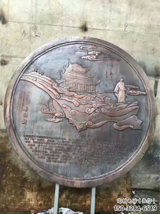 阿勒泰純銅浮雕專供，城堡雕塑，城堡浮雕生產廠家