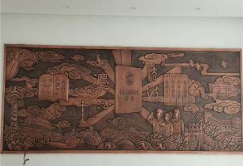 泰安標(biāo)志浮雕精選，多彩藝術(shù)，鍛銅浮雕生產(chǎn)廠家