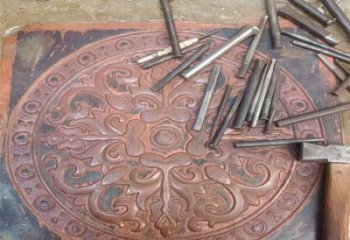 棗莊花卉浮雕精品，鍛銅構件，別墅花卉浮雕廠家
