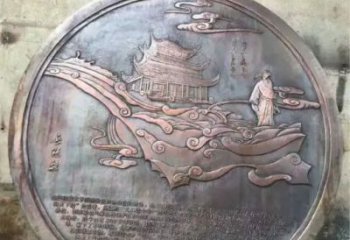 煙臺(tái)純銅浮雕專供，城堡雕塑，城堡浮雕生產(chǎn)廠家