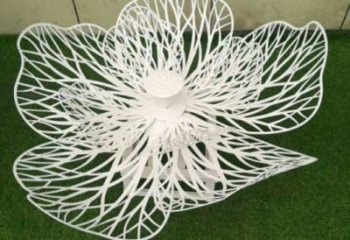 杏花嶺梨花雕塑供應，城市裝飾，鏤空梨花雕塑廠家優(yōu)選