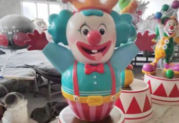 古交公園小丑雕塑