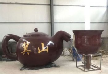 碑林商業(yè)街酒壺雕塑