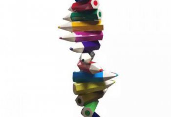 漢中企業(yè)鉛筆雕塑