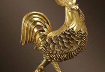 碑林園林小雞雕塑，文化標識，電鍍工藝