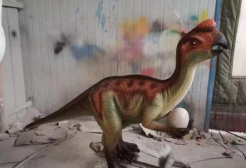 綿陽抽象恐龍雕塑制造，動物雕塑，玻璃鋼恐龍雕塑展品