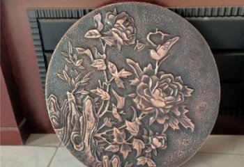 巴中鍛銅浮雕廠家，露天雕塑，鑄銅福字浮雕訂做