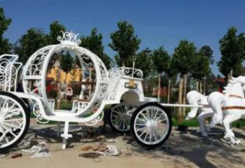 資陽廣場馬車雕塑