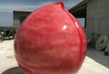 雅安公園壽桃雕塑