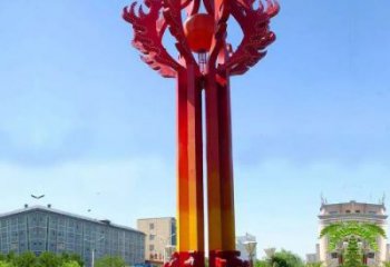 博爾塔拉街道精神堡壘雕塑