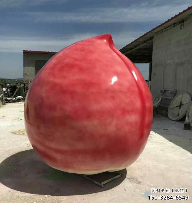 怒江公園壽桃雕塑