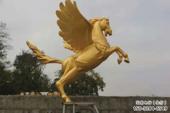 玉溪園林金馬雕塑
