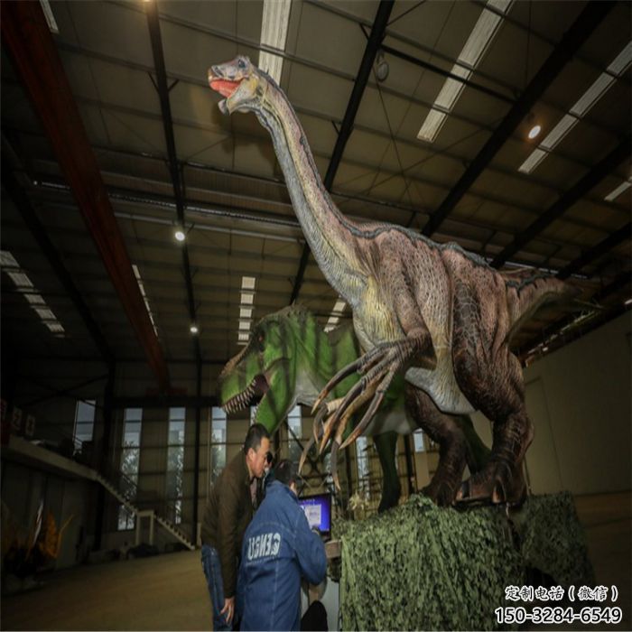 下城戶外恐龍雕塑通用，多彩藝術(shù)，景觀玻璃鋼恐龍雕塑供應(yīng)