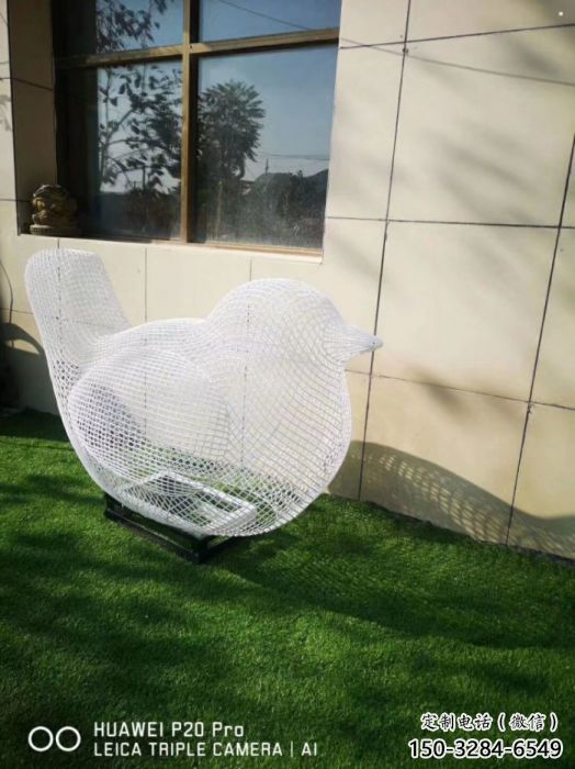 拱墅鏤空鳥雕塑供需，透雕系列，鐵藝小鳥雕塑制造商