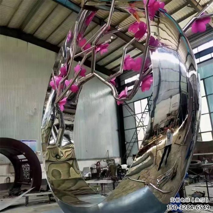 大渡口梅花雕塑工廠優選，城市裝飾，景觀梅花雕塑供給